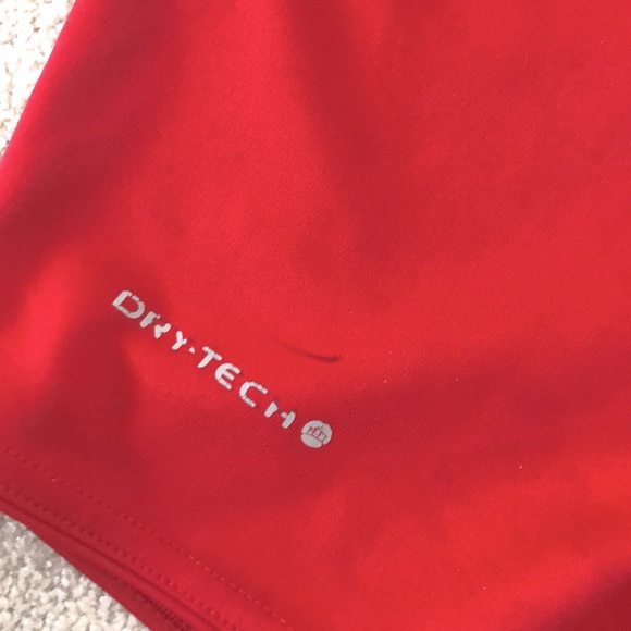 Stormtech Performance Red Athletic Shorts Kids L - Picture 3 of 3